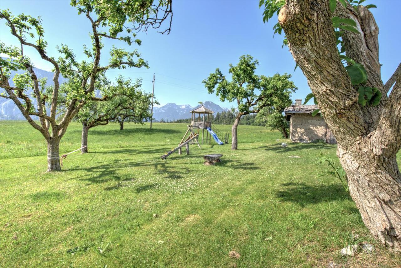 Chalet Rastenhof - Urlaub Auf Dem Bauernhof In Osterreich Gallzein Bagian luar foto